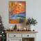Cadmium Winter Solstice II by Dorothy Fagan 23-in. W x 30-in. H. Canvas Wall Art Print Framed